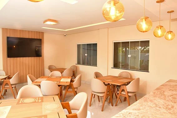 Café da manhã servido na Pousada Varandas Alter